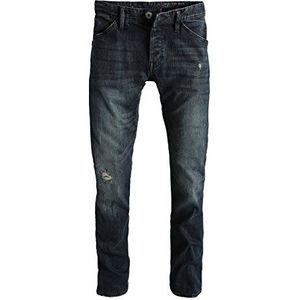 edc by ESPRIT heren straight leg-jeans in used look
