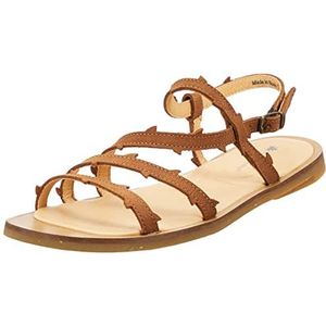 El Naturalista N5193 Pleasant Wood/Tulp, sandalen voor dames, 38 EU