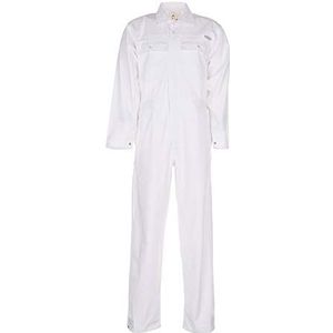 Maat 102 heren Planam MG 260 rallycombi zuiver wit model 0843