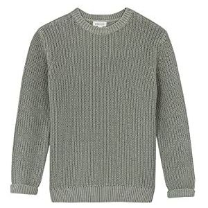 Gocco Groene trui gewassen trui voor kinderen, Groenachtig, 4-5 Jaren