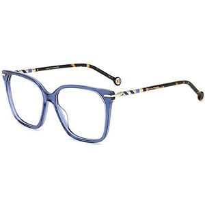 Carolina Herrera Her 0094 bril, Blue Havana, 54 voor dames, Blauw Havana, 54