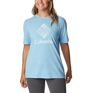 Columbia relaxed damesshirt met ronde hals, Bluebird Day