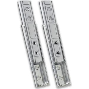 IPEA Houders voor bevestiging van hoofdborden, bedden, banken en meubels, 2 stuks, metalen steekhaken voor meubels, bajonet, universele connector voor bedden en banken, houders, metaal