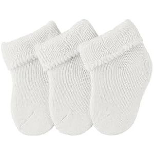 Sterntaler Eerste sokken verpakking van 3 stuks, beige, one size