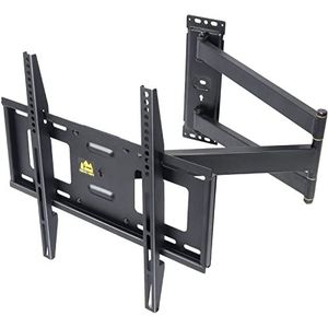 FORGING MOUNT Lange arm TV muurbeugel hoek TV beugel voor 23 "- 60" televisie / monitoren 84cm gladde verlenging draaibare kantelbare muurbeugel TV houdt 45kg, max. VESA 400x400 mm