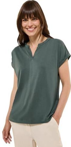 Bikini - Dark Balmy Khaki - Regular Fit - Ronde Hals - Korte Mouwen