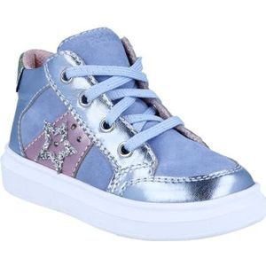 Richter Kinderschoenen meisjes veterlaarzen grijs vrije tijd, Sky Candy Jade Silve, 26 EU