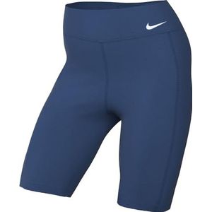 Nike Dames Shorts W Nk Df One Mr 7In Lpp Short, Court Blue/Obsidian/White, DZ5312-476, 2XL
