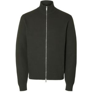 Selected Dane - Gebreide Trui - Met Volledige Rits - Hoge Hals - Lange Mouwen