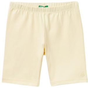 United Colors of Benetton Shorts voor meisjes en meisjes, Geel, 110 cm