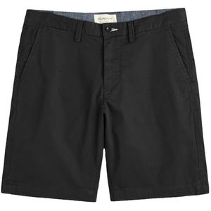 GANT Slim Twill Shorts, zwart, 40