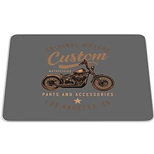 Bonamaison, Rechthoek digitaal bedrukte muismat, antislip onderkant, voor kantoor en thuis, afmetingen: 22x18 cm