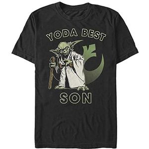 Star Wars: Classic - Yoda Best Son Unisex Crew neck T-Shirt Black L