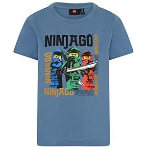 LEGO Jongen Ninjago Jungen T-Shirt Kai, Lloyd, Jay LWTaylor 331, 612 vervaagd blauw, 92