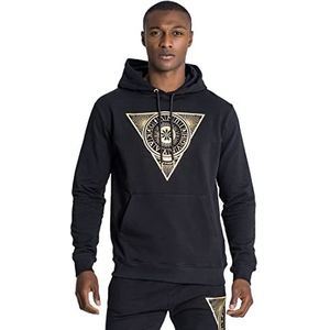 Gianni Kavanagh Black Zodiac Hoodie voor heren, blue, XS