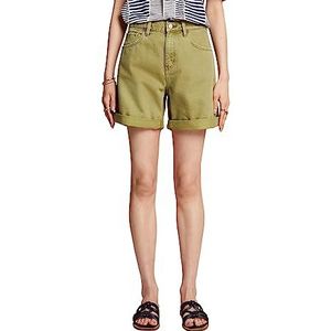 ESPRIT Dames 043EE1C308 Shorts, 325/PISTACHIO Green, 34, 325/Pistachio Green, 34