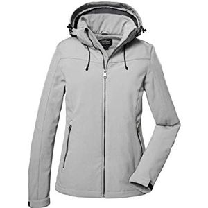 killtec Dames Softshell-jas, light grey, 41113-000