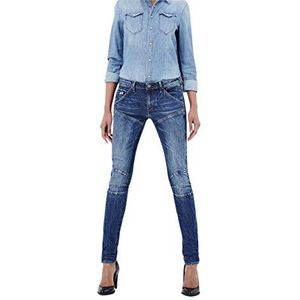 G-STAR Dames skinny jeans 5620 Mid - nippon superstretch, blauw (Medium Aged Antic 60881-7899-6348), 24W / 32L