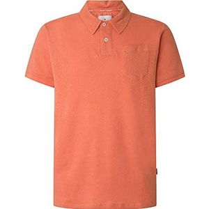 Pepe Jeans Jato Polo voor heren, Oranje (Squash Oranje), M