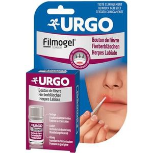 Urgo Fimogel van Koortslip: lipherpes – vormt een isolerende beschermende film – voorkomt besmetting – klinisch getest – vanaf 6 jaar – 3 ml