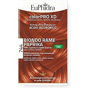 Euphidra Colorpro Xd Permanente kleuring 744 Blond koper Paprika