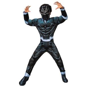 Rubies Kostuum Black Panther Deluxe Inf Xxs 3-4Y / 98-104 cm