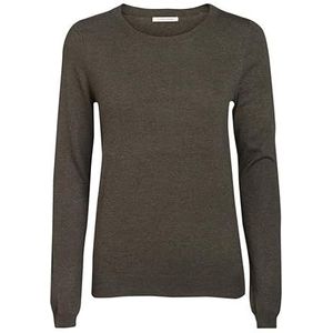 PIECES dames pullover Pcriver Ls Wool Knit Noos, effen