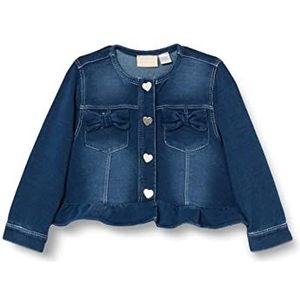 Chicco Giubbotto di jeans jack voor meisjes, 0-38, blauw, normaal, blauw, normale