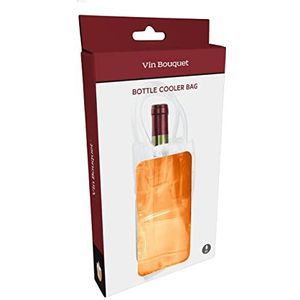 Vin Bouquet FIE 026 Kleuren koeler draagtas. 3 verschillende kleuren voor onze klassieke draagtas. Oranje