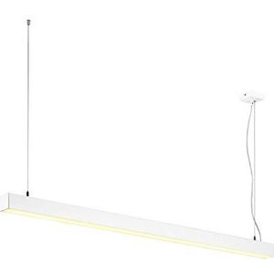 SLV pendelarmatuur Q-LINE DALI SINGLE LED/woonkamerlamp, binnenverlichting, hangarmatuur eetkamer, led, plafondarmatuur / 3000K 47 W 3700 lm wit dimbaar 120 graden