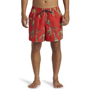 Quiksilver Zwemshort voor heren, rood, L