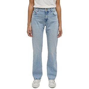 Mustang Dames stijl Crosby Relaxed Straight Jeans, middenblauw 402, 30W / 32L