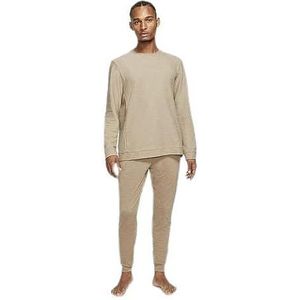 Nike Men's Pants Yoga Dri-Fit, Beige, XXL