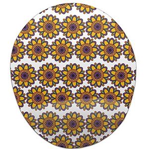 Bonamaison, Ergonomische muismat met polssteun, digitaal bedrukte muismat tegen schede problemen, antislip onderkant, voor kantoor en thuis, afmetingen: 20 x 23 cm