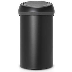 Brabantia Touch Bin Prullenbak - 60 liter - Moonlight Black