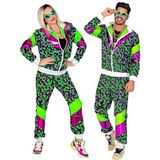80'S PARTY ANIMAL SHELL SUIT (jas, broek) - (L)