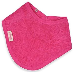 Funnies bandana slabber junior 38 cm katoen fuchsia