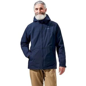 Berghaus Heren Deluge Pro 2.0 geïsoleerde waterdichte shell jas, Schemer, M