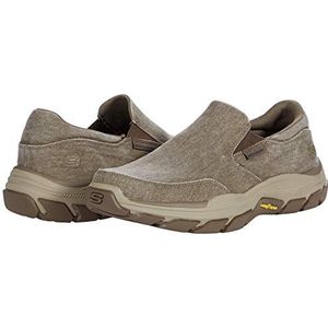 Skechers Respected Fallston BBK Herensneakers, Bruin, 41 EU