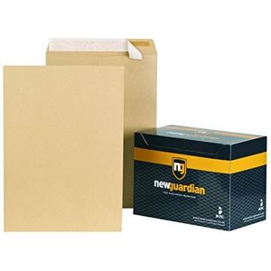 Nieuwe Guardian C27013 Enveloppen Zwaargewicht Pocket Peel en Seal Manilla C3 [Pack van 125]