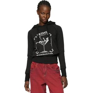 Mister Tee - F-Word Hoodie trui - Zwart