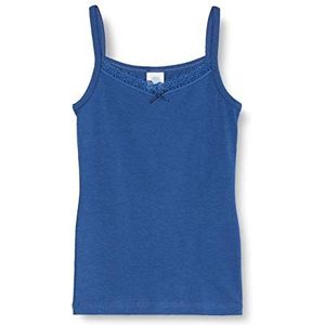 Sanetta Onderhemd voor meisjes, blauw (50314)., 128 cm