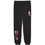PUMA - FtblCulture - Joggingbroek - Zwart/Rood