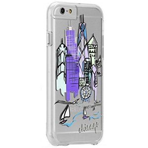 Case-Mate CM033664 City Prints beschermhoes voor Apple iPhone 6/6S Chicago