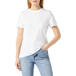 Bestseller A/S Dames Slfmyessential Ss O-hals T-shirt Noos, wit (bright white), S