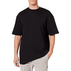 Urban Classics Oversized sweatshirt voor heren, zwart, 5XL