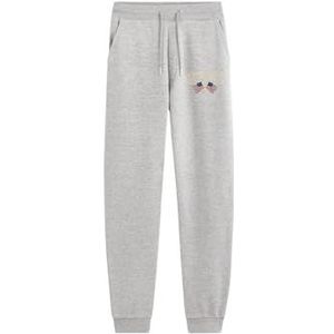 AMERICAN COLLEGE USA Joggingbroek voor jongens en meisjes, uniseks, kinderen, Grijs, 6 ans