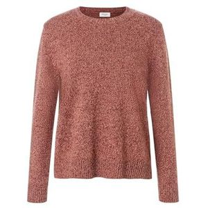 Maerz Pullover met ronde hals en 1/1 mouw, Carmine Red, 36