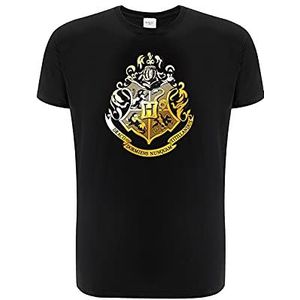 ERT GROUP Origineel en officieel gelicenseerd door Harry Potter zwart heren t-shirt, patroon Harry Potter 028, enkelzijdig bedrukt, maat M