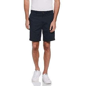 Original Penguin - Chino shorts voor heren, gerecycled katoen stretch twill chino-shorts, regular fit, 30 W, donkere saffier, Donkere Saffier, 38/Slank
